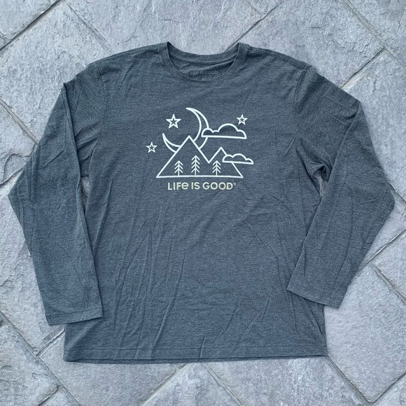 Life Is Good Other - Life is Good Long Sleeve “Cool Tee” (Men’s XL)